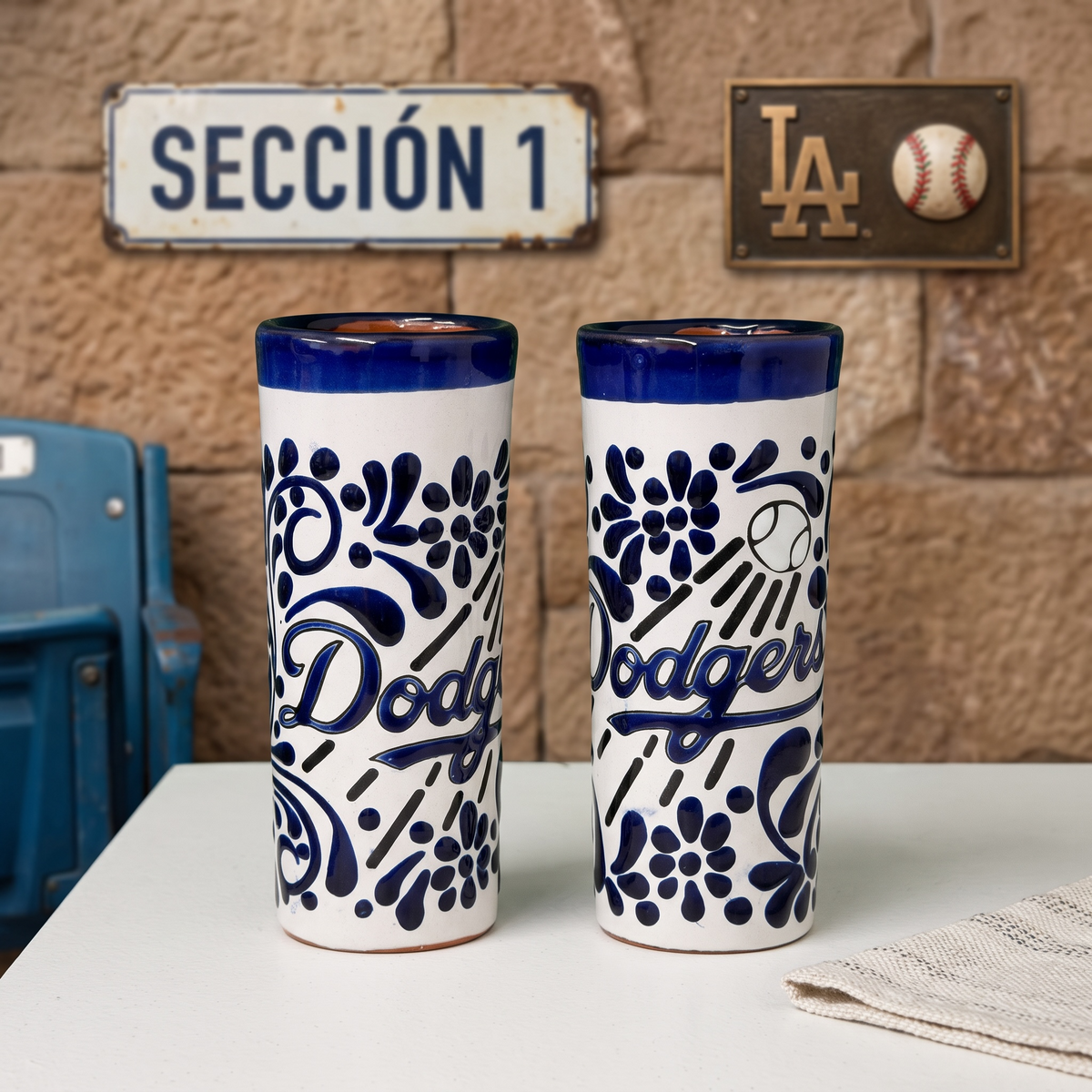 Vaso Largo Dodgers