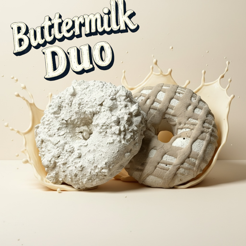 Buttermilk Donas Duo