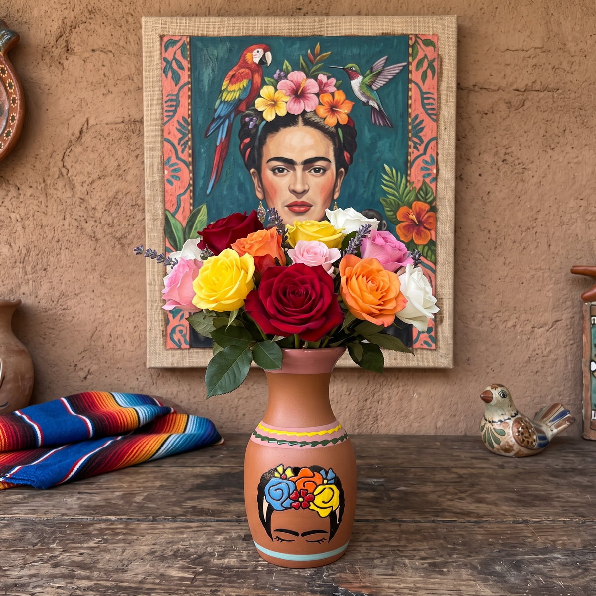 Frida Khalo Florero