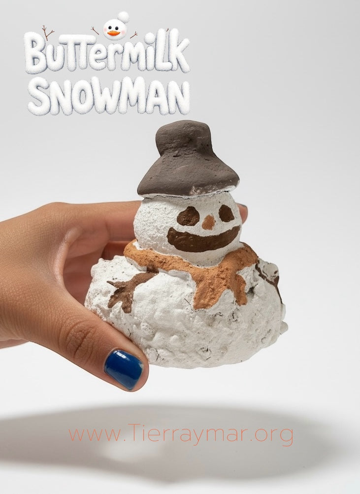 Dona Buttermilk Snowman