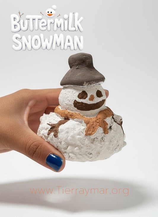 Dona Buttermilk Snowman